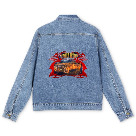Street outlaw Men's Denim Jackets