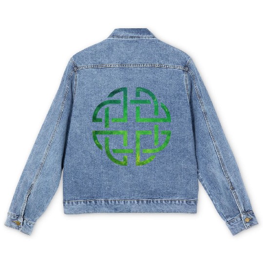 Celtic Knot Men's Denim Jackets