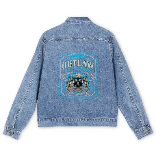 Outlaw Motors Men's Denim Jackets