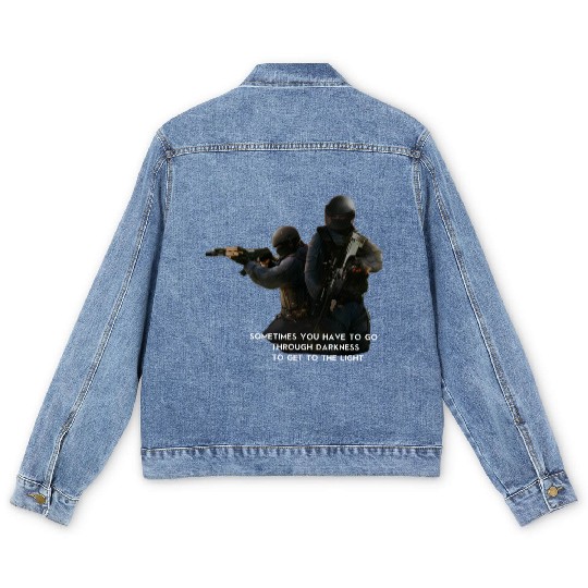 military design Men's Denim Jackets