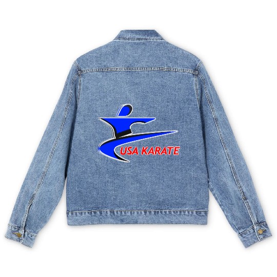 Team USA Karate Men's Denim Jackets