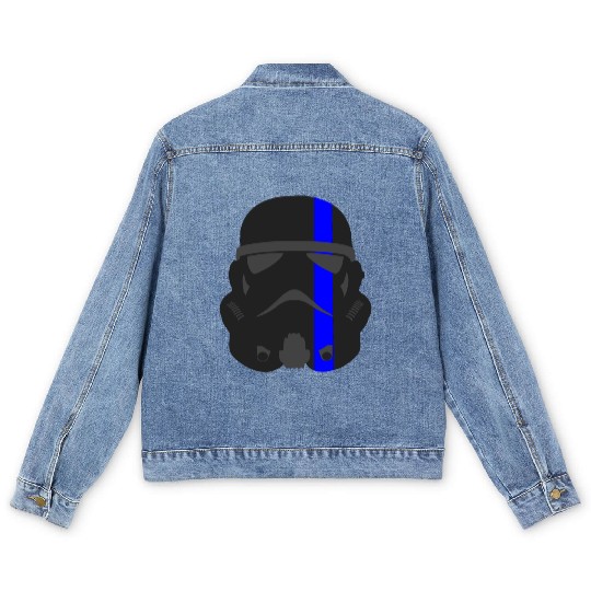 Thin Blue Line - Storm Trooper Men's Denim Jackets