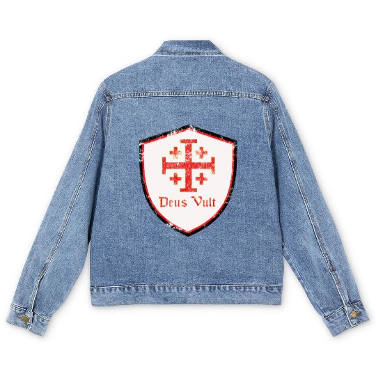 Deus Vult Men's Denim Jackets
