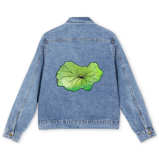 Lotus leaf Men's Denim Jackets