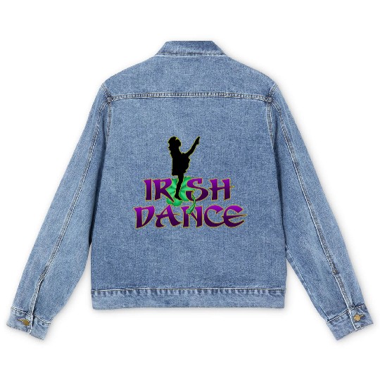 Irish Dance Men's Denim Jackets