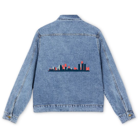 Detroit, Michigan Men's Denim Jackets
