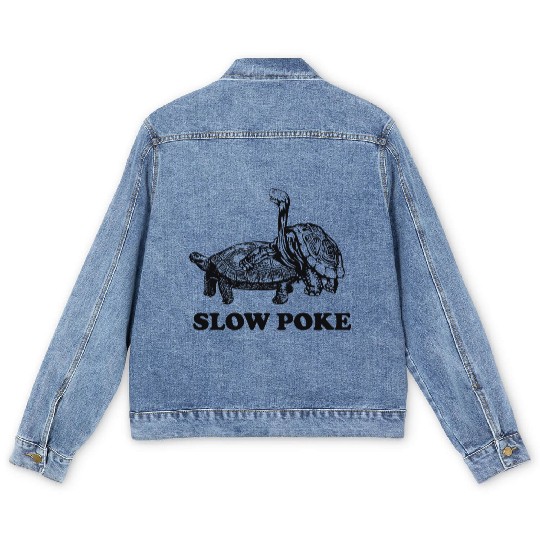 Turtles - Turtles. Slow Poke Men's Denim Jackets