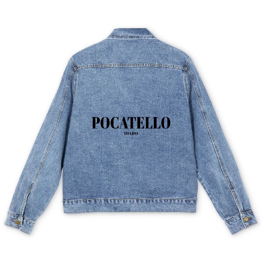 IDAHO POCATELLO US DESIGNER EDITION Men's Denim Jackets