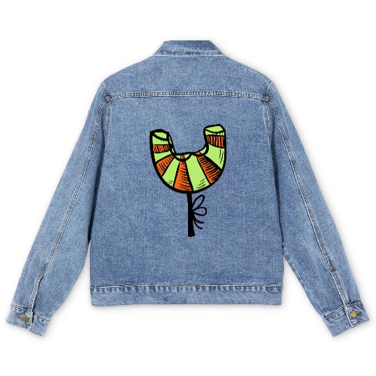 Croissant "Y" Men's Denim Jackets