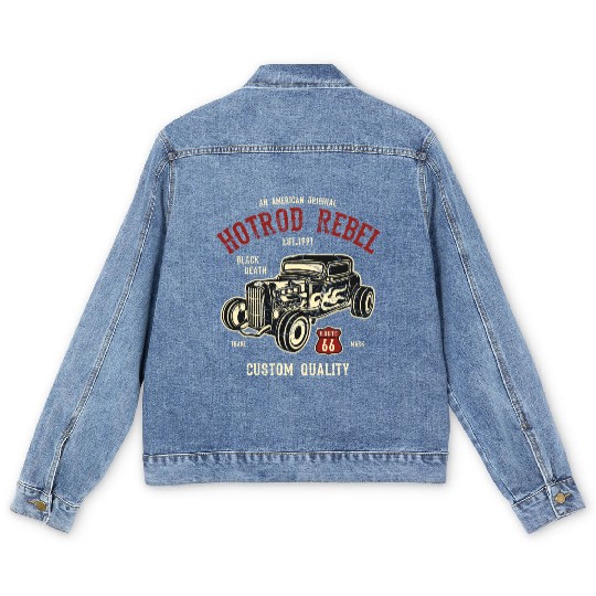 Hot Rod Rebel Men's Denim Jackets
