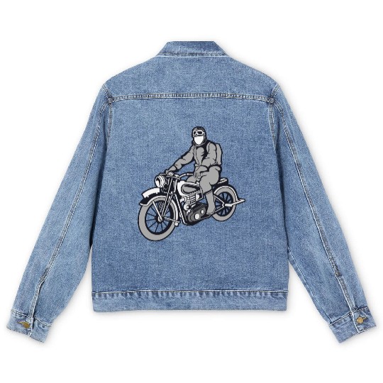 Motorcycle Men's Denim Jackets