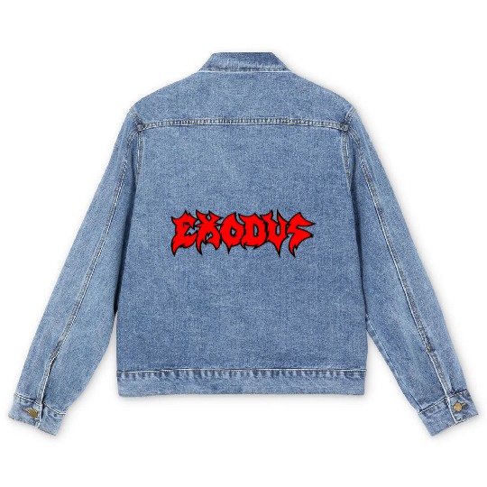 Thrash metal Exodus Men's Denim Jackets