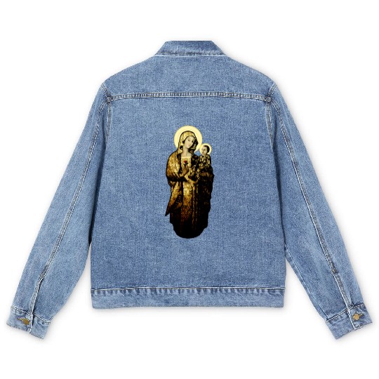 Our Virgin Mother (and Son) Men's Denim Jackets