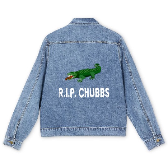 R.I.P. Chubbs - Happy Gilmore Men's Denim Jackets