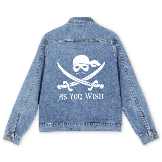 New Design Princess Bride As You Wish Men's Denim Jackets