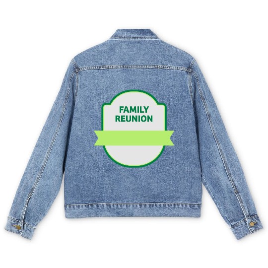 family reunion Men's Denim Jackets