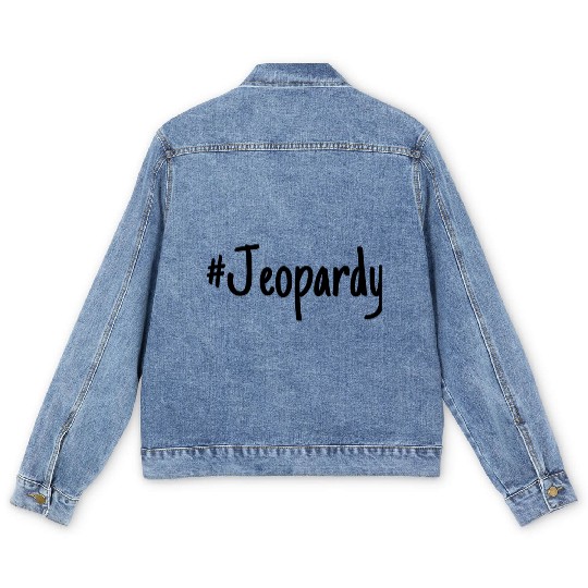 #Jeopardy Men's Denim Jackets