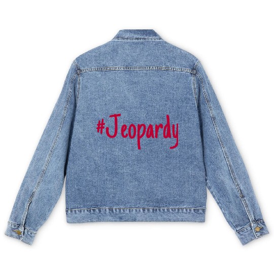 #Jeopardy Men's Denim Jackets