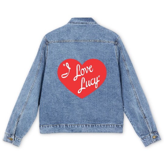 I Love Lucy Men's Denim Jackets