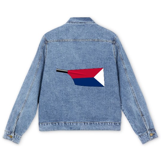 Team USA Rowing Blade Men's Denim Jackets