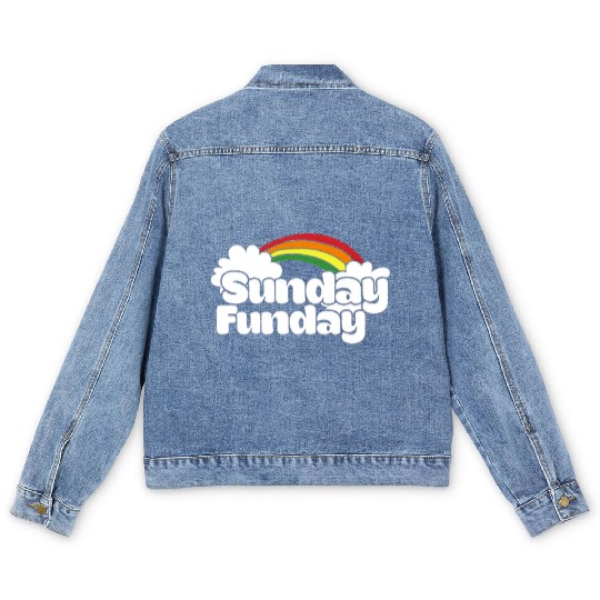 Sunday Funday Men's Denim Jackets