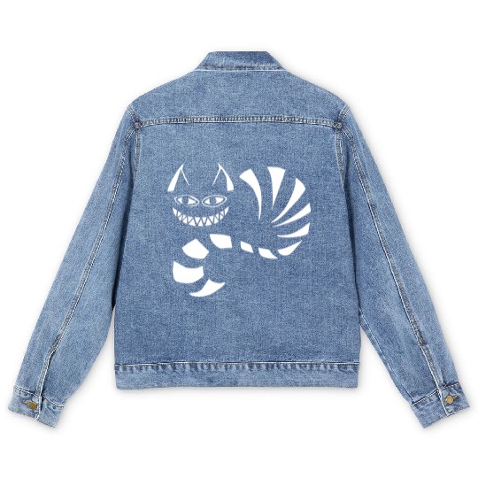 Alice In Wonderland Cheshire Cat Girls Men's Denim Jackets Disn
