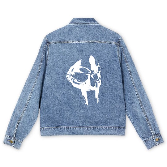 MF Dooom silver mask Men's Denim Jackets madvillian j dilla madli