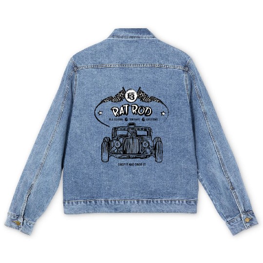 Rat Rod - Hot Rod Men's Denim Jackets