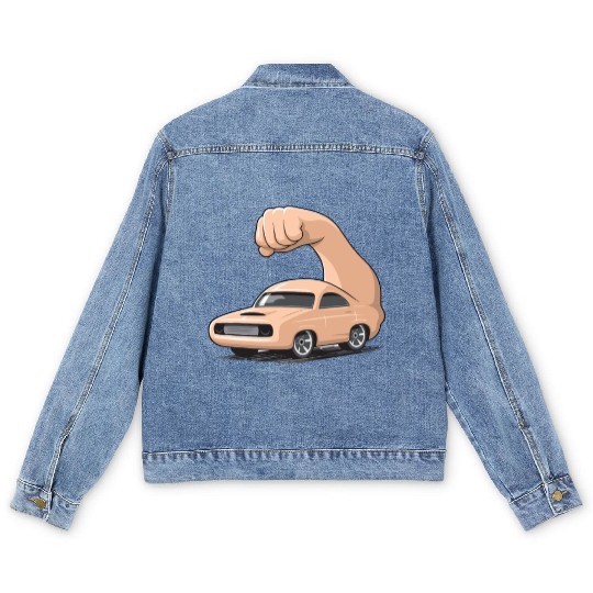 Muscle Car Men's Denim Jackets