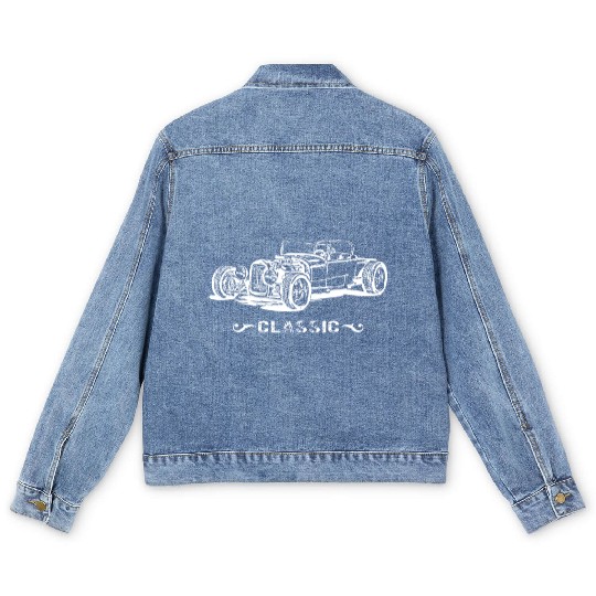Classic Hot Rod Men's Denim Jackets