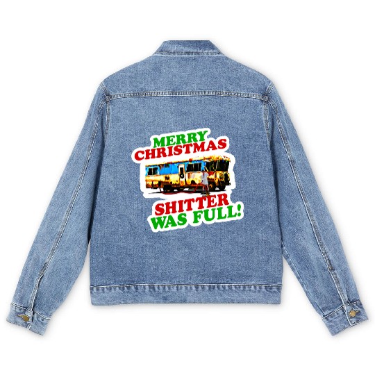 Christmas Vacation Gift Men's Denim Jackets