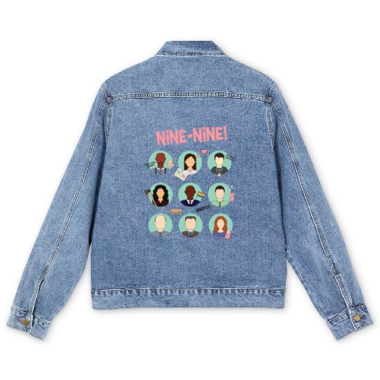 Brooklyn Nine - Nine Squad Men's Denim Jackets