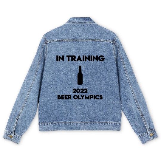 In Training 2022 Beer Olympics Men's Denim Jackets