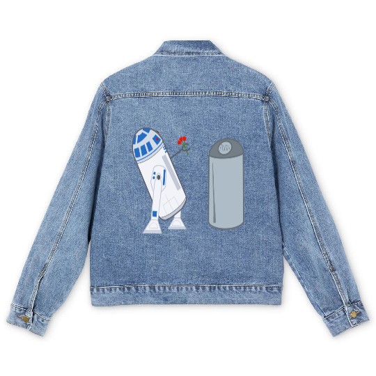 Confused R2D2 Men's Denim Jackets