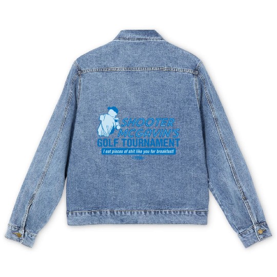 SHOOTER MCGAVIN S GOLF TOURNAMENT Men's Denim Jackets