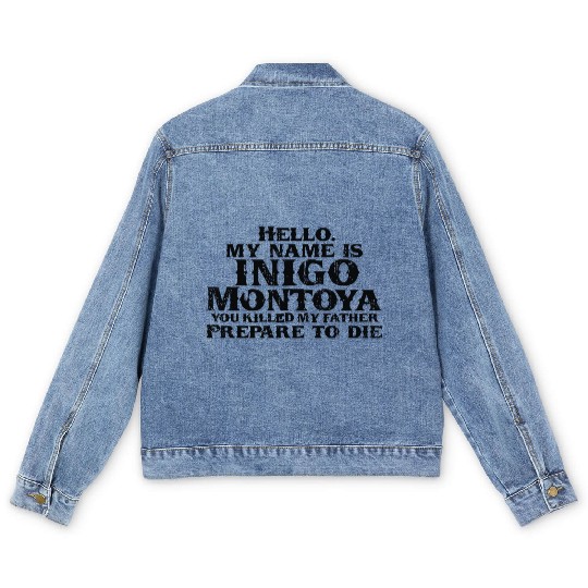 Inspired By The Princess Bride Men's Denim Jackets