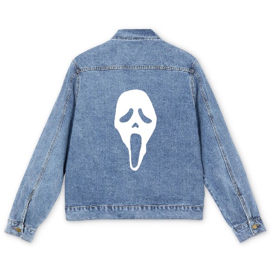 Scream Ghostface Fan Men's Denim Jackets