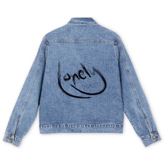 lonely heart Men's Denim Jackets