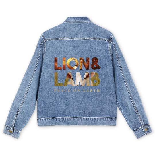 The lion and the lamb Men's Denim Jackets