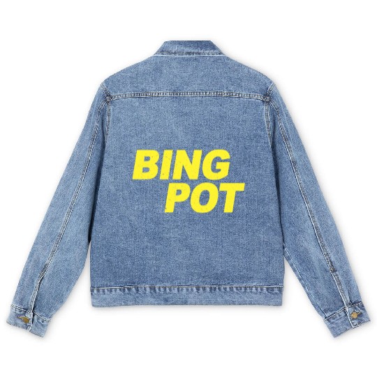 Bing Pot Brooklyn Nine Nine Brooklyn 99 Quotes Men's Denim Jackets