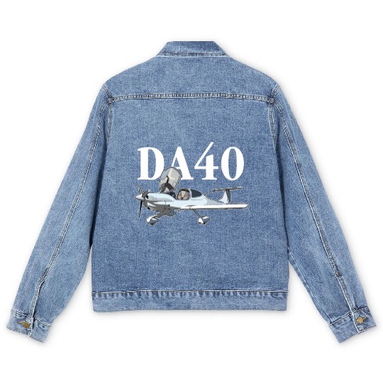 Aircraft DA40 Men's Denim Jackets