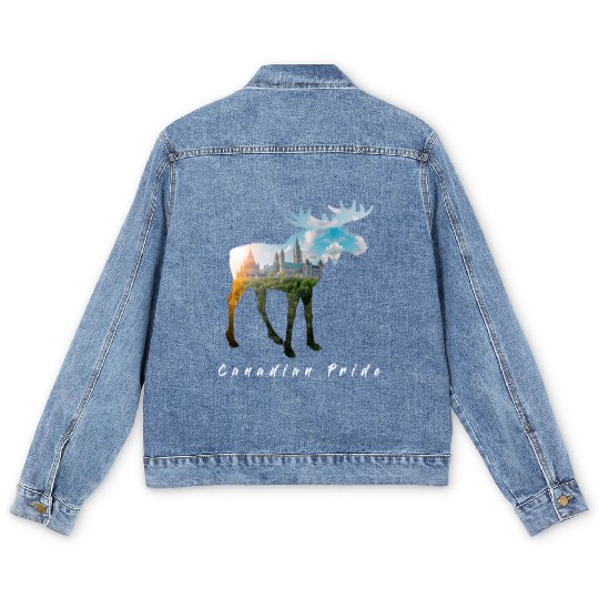 Moose - Canadian Pride Men's Denim Jackets