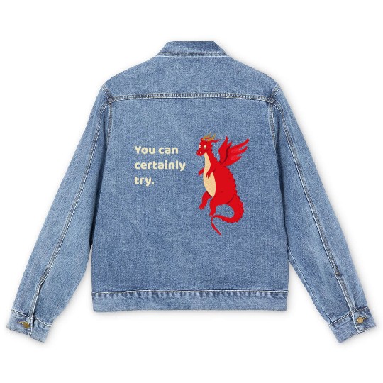 You Can Certainly Try Red Dragon Men's Denim Jackets