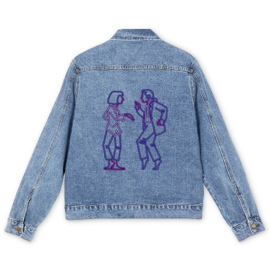 Pulp Fiction - Dance Men's Denim Jackets