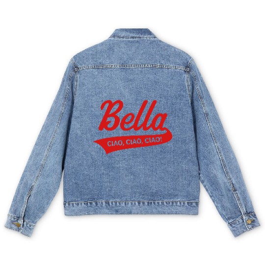 Bella – Ciao, Ciao, Ciao (Italy / Farewell Party) Men's Denim Jackets