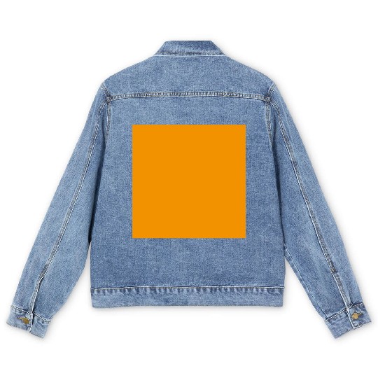 Orange Men's Denim Jackets