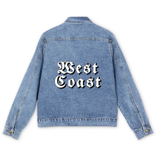 West Coast Fraktur Men's Denim Jackets