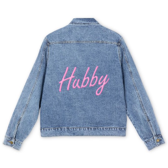 Hubby Neon - Pink Men's Denim Jackets