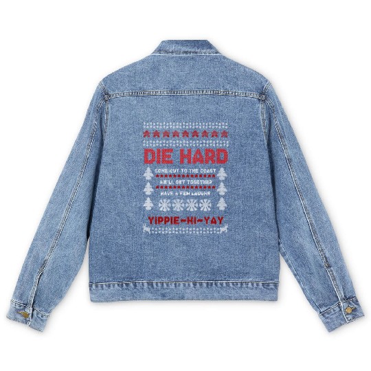 Die Hard Christmas Jumper Men's Denim Jackets