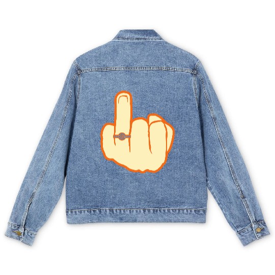 Hand wedding wedding Men's Denim Jackets